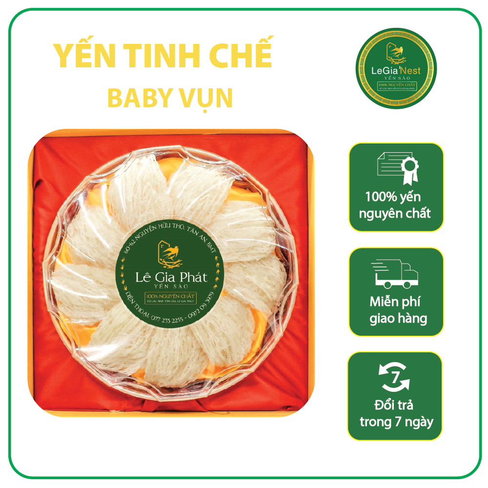 Yến Tinh Chế Baby Vụn
